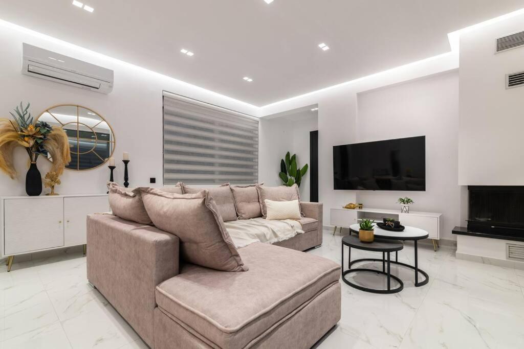 Melissia Luxury Villa Kalamákion エクステリア 写真