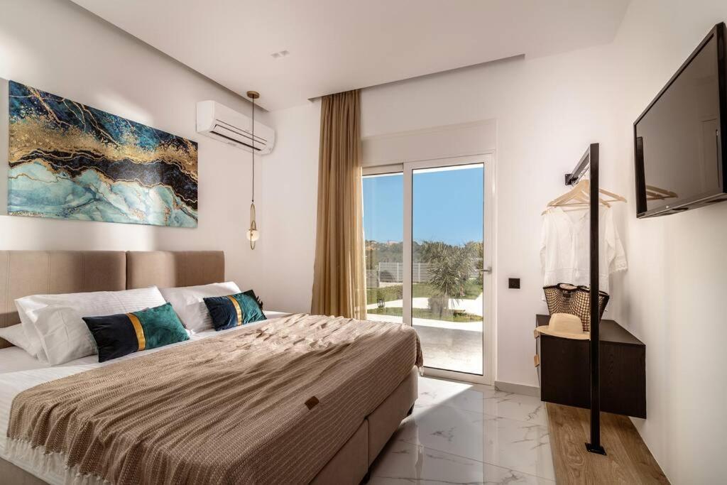 Melissia Luxury Villa Kalamákion エクステリア 写真