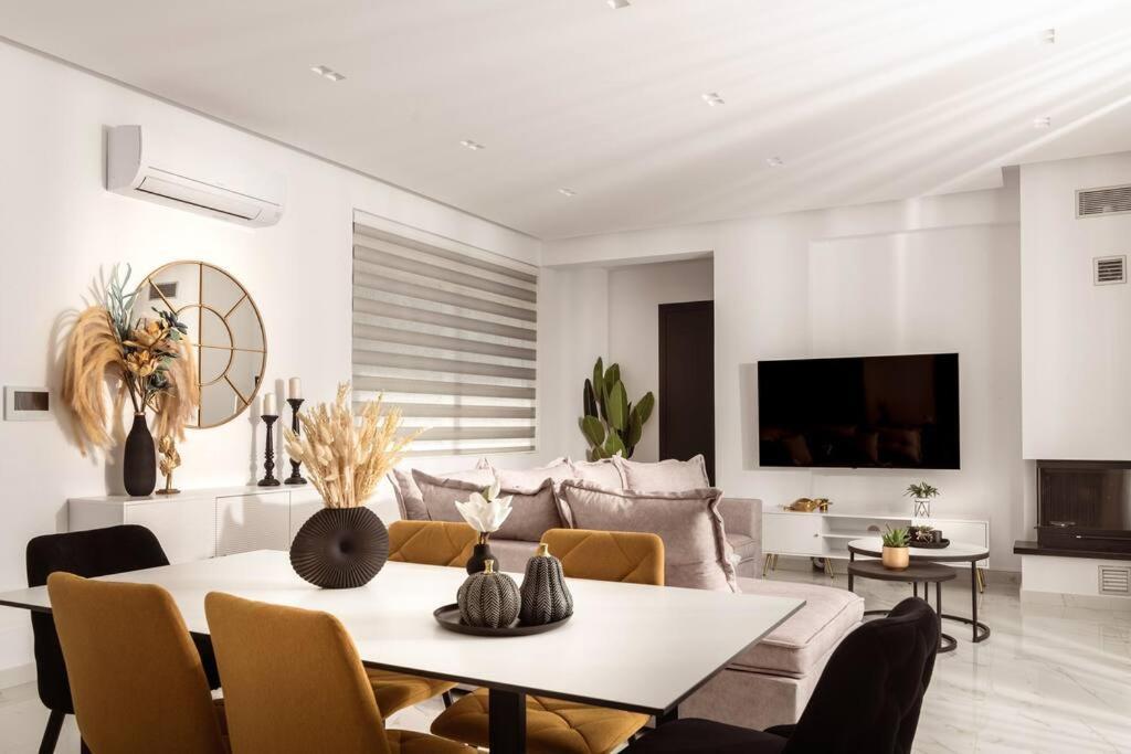 Melissia Luxury Villa Kalamákion エクステリア 写真