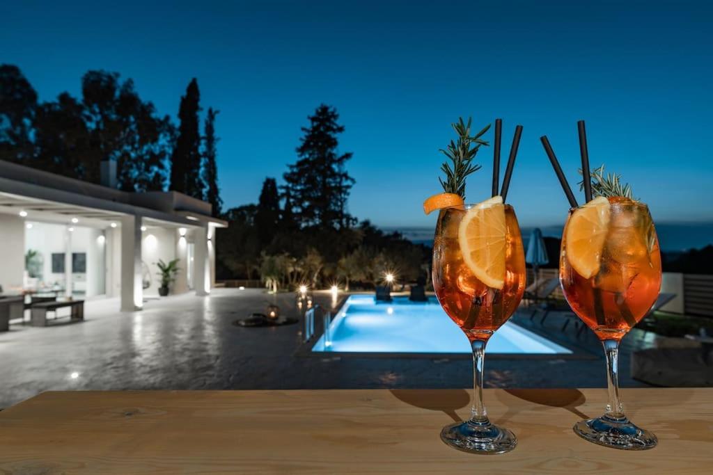 Melissia Luxury Villa Kalamákion エクステリア 写真